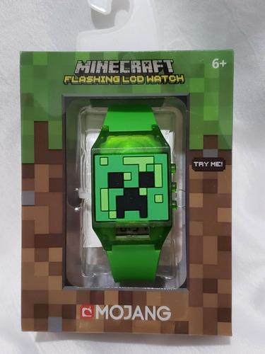 Reloj Para Niños Y Niñas Luces Lcd Minecraft Spiderman Lol