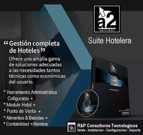 Sistema A2 Softway Administrativo Suite Hotelera