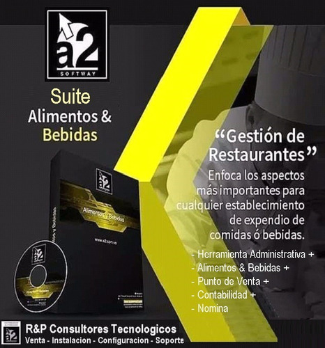 Sistema A2 Softway Suite Alimentos & Bebidas