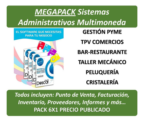 Sistema Administrativo Inventario Facturación Multimoneda