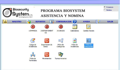Sistema De Asistencia Y Nomina Biosystem Biometrico Ep300