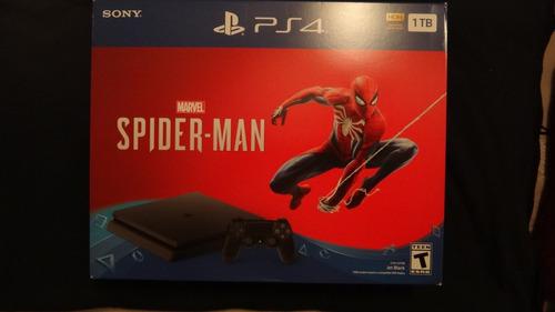 Sony Playstation 4 Slim 1tb Spiderman Nuevo