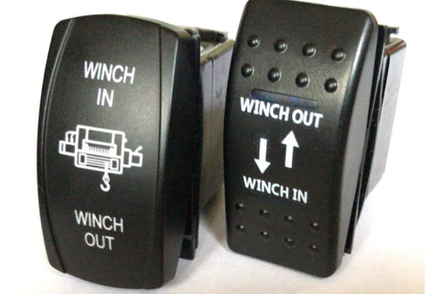 Switch Botón Para Winch Tipo Rocker Rústicos Toyota