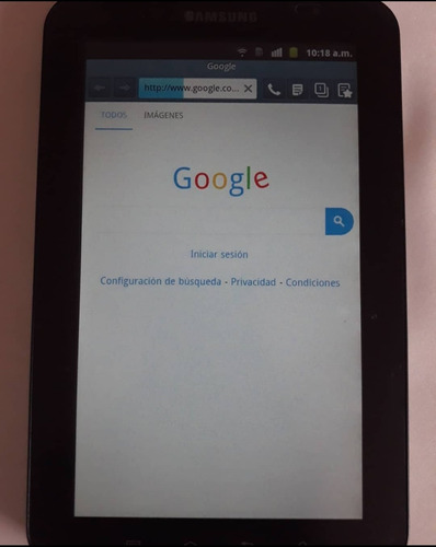 Tablet Teléfono Celular Samsung Galaxy Gt-pn Impecable