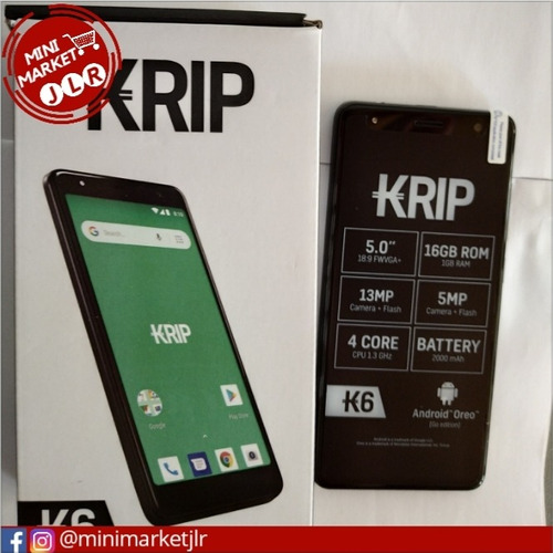 Teléfono Android Económico Krip K6