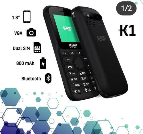 Teléfono Celular Básico Krip K1