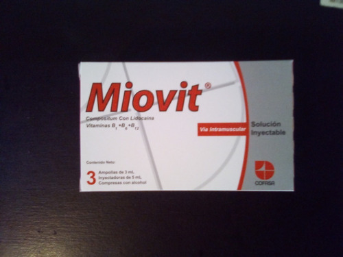 Teléfono Miovit 3cc X 3