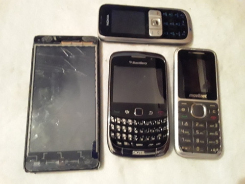 Teléfono Nokia Blackberry Victoria Para Repuesto Lote Por 5