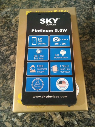 Teléfono Sky Platinium 5.0