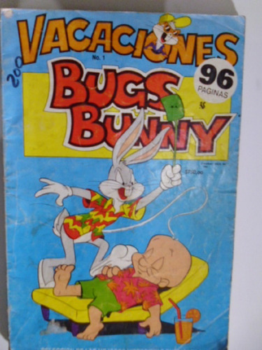 Tomo Extra De Vacaciones De Bugs Bunny Nro. 1 - Comic Fisico