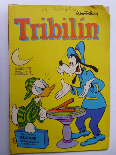 Tribilin Disney - Edicol Colombia Comic En Físico Ref. 229