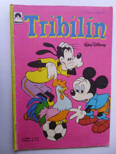 Tribilin Disney - Edicol Colombia Comic En Físico Ref. 239