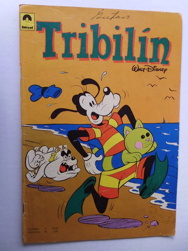 Tribilin Disney - Edicol Colombia Comic En Físico Ref. 242