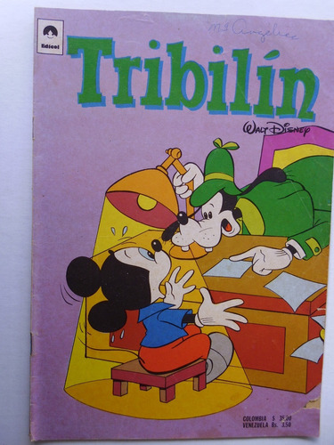 Tribilin Disney - Edicol Colombia Comic En Físico Ref. 243