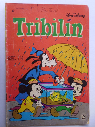 Tribilin Disney - Edicol Colombia Comic En Físico Ref. 244