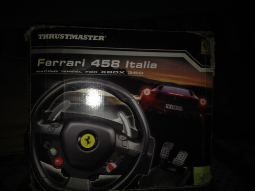 Volante Ferrari 458 Thrustmaster Para Xbox 360
