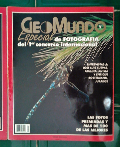 4 Revistas Geo Mundo Edición Limitada Especial De