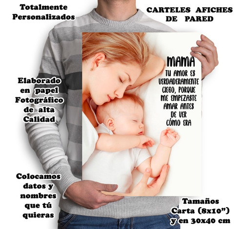 Afiche / Póster / Fotografía Día De La Madre