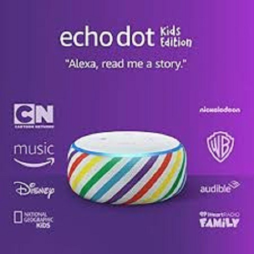 Alexa Echo Dot Para Niños Edición Especial Con Echo Glow