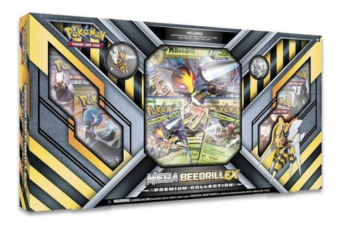 Carta Pokemon Pok Mega Beedrill-ex Colección Premium