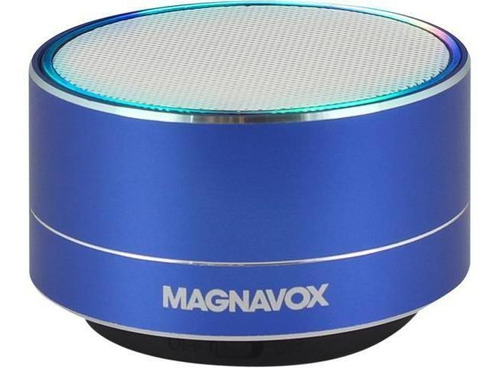 Corneta Magnavox Portatil Bluetooth Luces Speaker