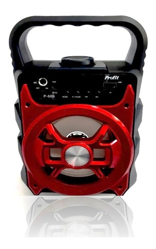 Corneta P689 Speaker Usb Pendrive Radio Aux Mp3 Tienda