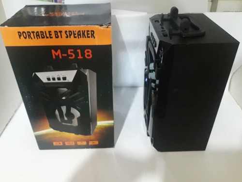 Corneta Portátil Bt Speaker M-518.