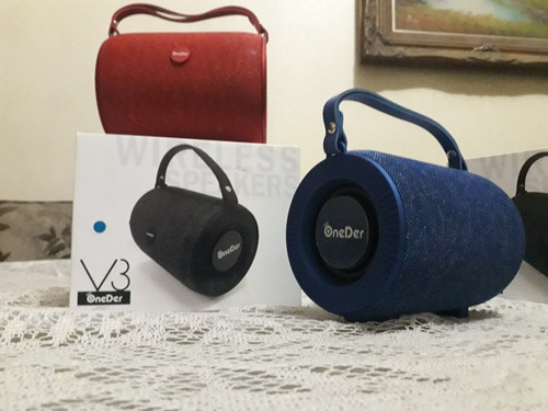 Corneta Speaker Inalambrica Bluetooth Oneder V3
