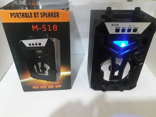 Cornetas Speaker M518 Portatl Microsd Radio Usb Tienda Ccct