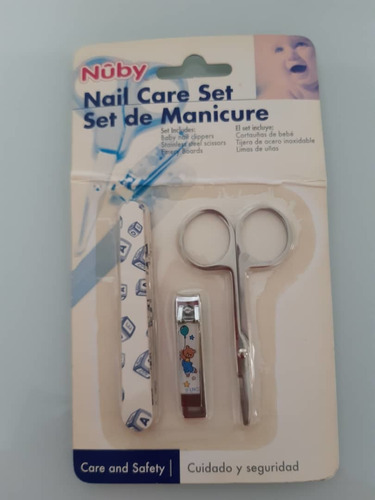 Corta Uñas Nuby Para Bebés (set De Manicure)