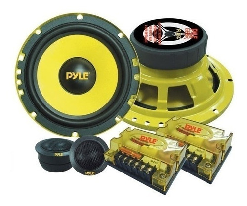 Kit Sistema Audio Cornetas Pyle Plg6c
