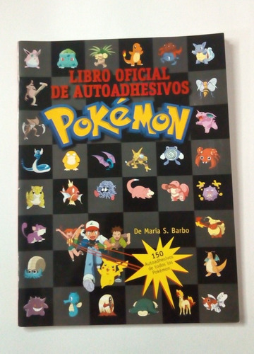Libro Oficial De Autoadhesivos Pokémon