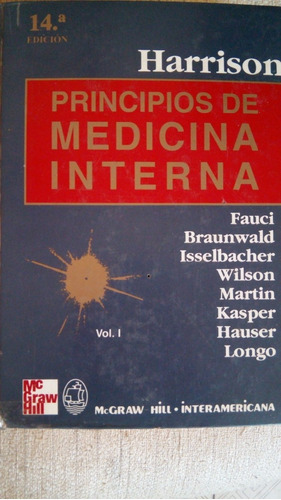 Libros Harrison De Medicina Interna 14edic