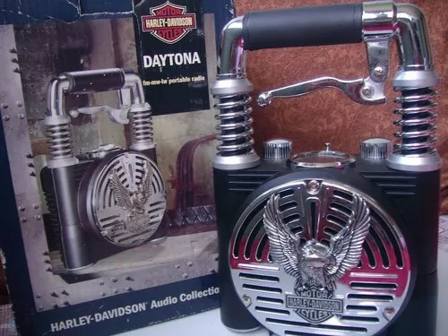 Radio Portatil Harley Davidson. Daytona 90'. Nuevo