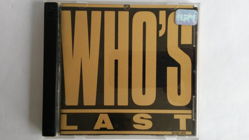 The Who Whos's Last Cdx2**12j