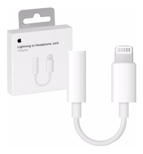 Adaptador Lightning To 3,5 Plug Original Apple iPhone 7 8 X