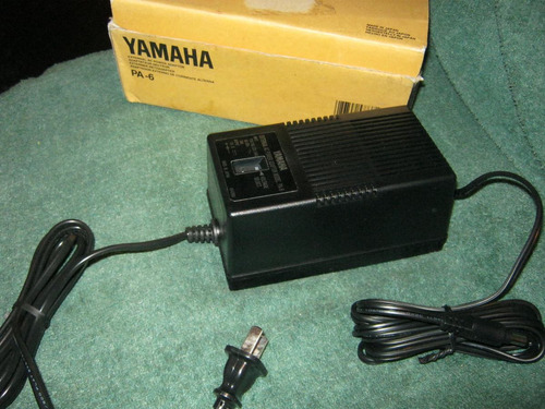 Adaptador Yamaha Pa6,original 12 Volt Made In Japan50verde