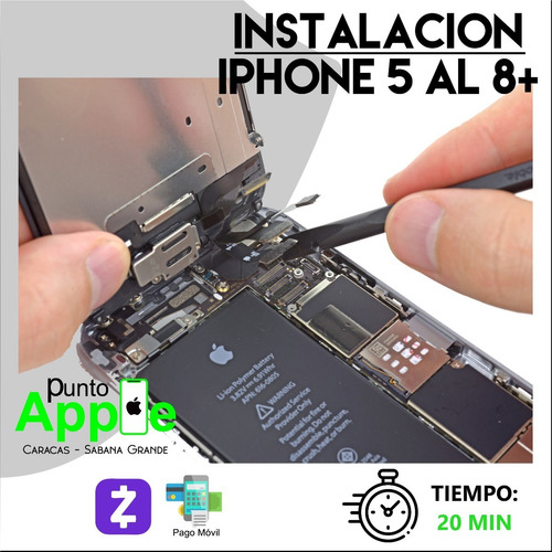 Batería iPhone 5 / 5c / Se + Instalación Sabana Grande