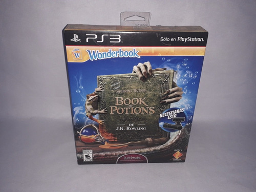 Book Of Potions Original Playstation Ps3 Harry Potter Nuevo