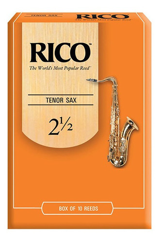 Cañas Rico Saxo Tenor 2 1/2 Por Unidad