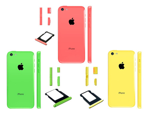 Carcasa iPhone 5c Original Incluye Bandeja Y Botones Bagc