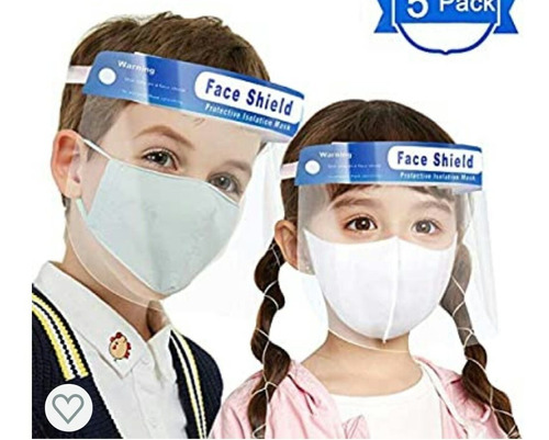 Careta Protectora Face Shield Para Niños Y Niñas