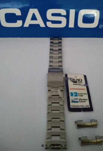 Correas Originales Casio® Serie Duro Mdv-500d Acero Nuevas