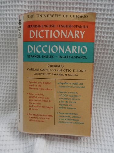 Diccionario Ingles-español Universidad De Chicago