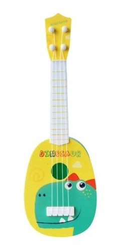 Dinosaurio Amarillo Pequeño Instrumento Musical