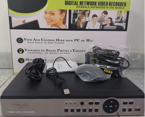 Dvr H265 / H265+ De 16 Canales Video - 2 Audio