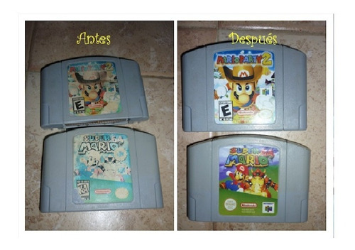 Etiquetas Para Nintendo 64 Gameboy Super Nintendo Y Mas