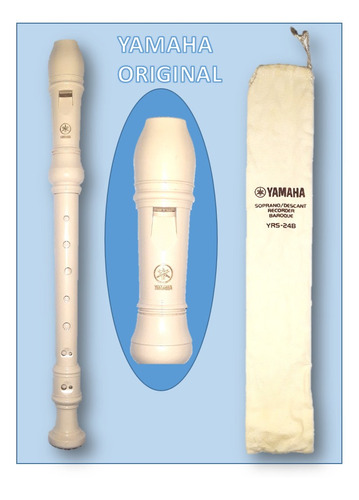 Flauta Dulce Soprano/descant Recorder Baroque Yrs-24b