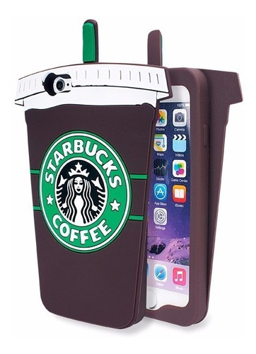 Forro Starbucks Coffee Marron iPhone 5 / iPhone 6