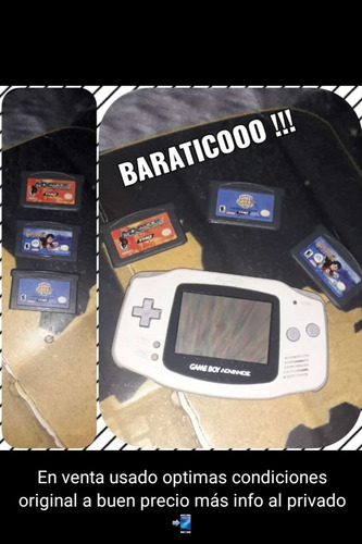 Game Boy Usado Optimo